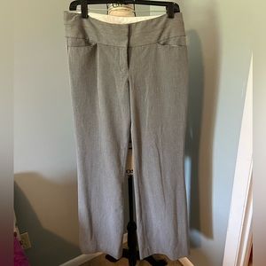 Express Women’s Editor Trouser Pants, Size 6, Gray